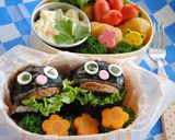 ★おにぎりバーガー★運動会のお弁当に♪作り方5写真