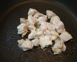 こごみと鶏肉の和風パスタ♪作り方2写真