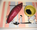 さつまいもとひじきの甘じょっぱいの。作り方1写真