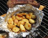にんにくのホイル焼き★こんがりバター醤油作り方5写真