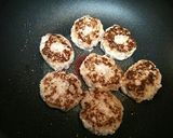 おろしソースで食べる☆はんぺんハンバーグ作り方4写真