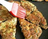 モチッと♬餃子の味するチヂミ風！作り方7写真