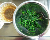 祖母の味＊ほうれん草のごま和え作り方4写真