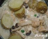 新じゃが＆鮭の柚子入り豆乳クリームパスタ作り方6写真