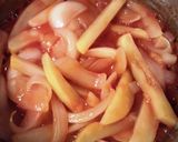 ✿可愛いお通し♬新玉葱のケチャップ煮✿作り方4写真