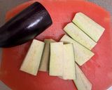 茄子の味噌炒め作り方1写真