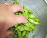 簡単鬼ウマおつまみ♬我が家の味わい枝豆❤作り方3写真