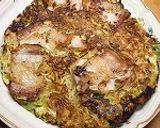 モダン焼き(豚肉と焼きそばのお好み焼き)作り方9写真