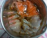 お昼は海鮮ごまだれ丼♪作り方3写真