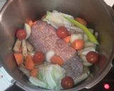 圧力鍋で簡単☆野菜たっぷり豚肉☆作り方1写真