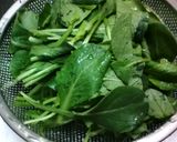 簡単★茹でない!!小松菜と豆腐のお浸し作り方1写真