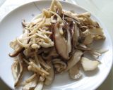 塩昆布で♪キノコたっぷりオムレツ作り方2写真