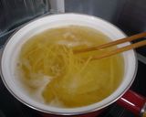 思い出の味～♪和風たらこパスタ♡♡作り方2写真
