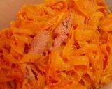 お弁当に！にんじん明太パスタ風作り方3写真