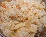 レンジで作る筍ご飯 No.2☆塩鮭入り!作り方7写真