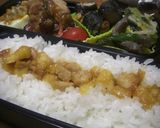 甘辛唐揚げ(ナゲット)のおにぎり作り方2写真