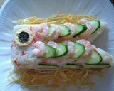 鯉のぼりの簡単押し寿司作り方8写真