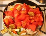 カンタン！アレンジいろいろ鶏肉のトマト煮作り方7写真