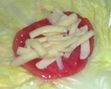 トマトの春キャベツ包みチーズ焼作り方3写真