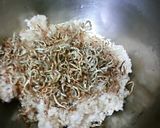 炊飯器で、じゃこ入り玄米おにぎり作り方4写真