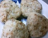 炊飯器で、じゃこ入り玄米おにぎり作り方5写真
