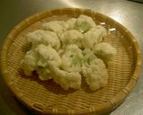 カリフラワーの天ぷら作り方1写真