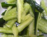 きゅうりと鶏ささ身の胡麻和え作り方2写真