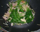 ベーコンとほうれんそうのパスタ作り方5写真