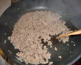 家族で食べよう！ミンチたっぷりオムレツ風作り方5写真