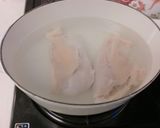 しっとり蒸し鶏（バンバンジー風）作り方1写真