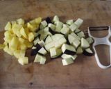 「鍋底の下の海老」～UAE式海老ピラフ～作り方3写真