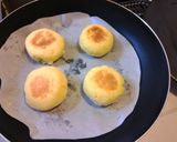 発酵無し！フライパンで米粉のスコーン風丸パン🍞作り方4写真