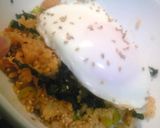 ☆豚肉と小松菜のラー油チャーハン☆作り方4写真