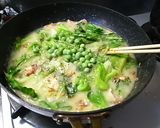 レタスの緑一色煮作り方9写真