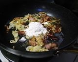 レタスの緑一色煮作り方5写真