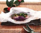 茄子と豚肉のレンジ蒸し作り方4写真