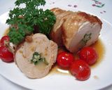 家計に優しい☆鶏ムネ肉ロール☆作り方9写真