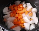 優しい味☆大根とにんじんのみそ煮作り方2写真