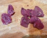 生姜たっぷり鶏レバーのしぐれ煮作り方1写真