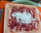 チンゲン菜と豚肉の炒めもん作り方2写真