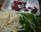 我が家のチンジャオロース作り方2写真
