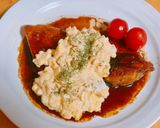 鮭の照り焼き タルタルソースがけ作り方5写真
