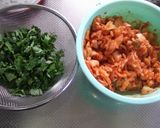 BBQの野菜不足に★キムチ大葉のおにぎり作り方2写真