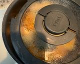 厚揚げとかぼちゃ・ほうれん草の白だし煮作り方4写真
