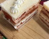 食パンで簡単！ショートケーキ風🍰作り方2写真