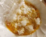 爆速2分♪簡単ランチ♪レンジで卵炒飯♪作り方2写真