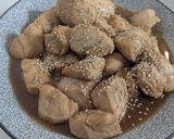 鶏むね肉の甘酢ごま作り方2写真