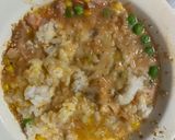 全てレンジクリーミー味噌キムチ炒飯弁当作り方9写真
