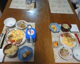 松山揚げと大根菜のおひたしのお吸い物作り方17写真