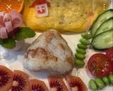 納豆チーズ入り簡単オムレツ作り方5写真